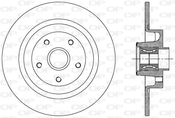 OPEN PARTS Piduriketas BDA2507.30